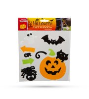 Gélová dekorácia na okno - halloween