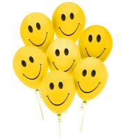 Sada balónov Smiley - 12 ks
