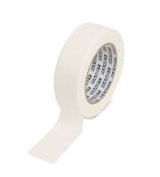 Maskovacia páska - s lepidlom na vodnej báze - 50 m x 36 mm - biela