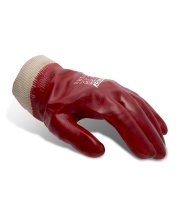 Rukavice máčané v PVC XL