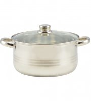 Nerezový hrniec 20 cm + pokrievka