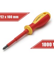 Skrutkovač - PZ2 x 100 mm - izolované do 1000V