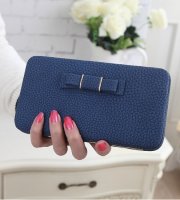 Dámska clutch kabelka Modrá