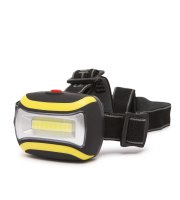 Čelová lampa COB LED 160 lm - 3 x AAA