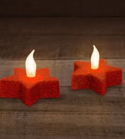 LED čajová sviečka 2 ks / blister