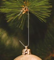 Vešiak na salónky - strieborná - 150 ks / balenie