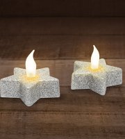 LED čajové sviečky 2 ks / balenie