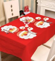 Podložka pod tanier a pohár - s mikulášom - 8 ks