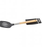 Perfect Home 14002 Obracečka na mäso – servírovacia lopatka s drevenou rukoväťou