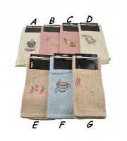 Perfect Home 13817 Vyšívaná kuchynská utierka 40x60 cm