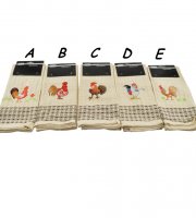 Perfect Home 13874 Kuchynská utierka 48*68 cm vyšívaný kohút