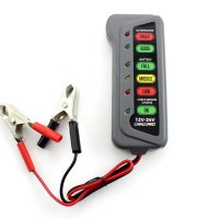 Tester akumulátoru, generátoru 12 - 24 V