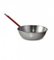 Paella panvica s rúčkou, leštená, 22 cm