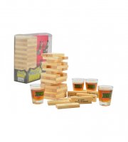 Opitý Jenga pitná hra