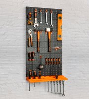 Organizér, držiak náradia na stenu - 3 ks tabúľ , 50 x 33 cm