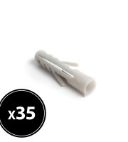 Hmoždinka - 6 x 30 mm - 35 ks / balenie