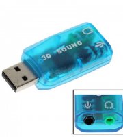 Zvuková karta USB Virtual 5.1