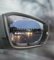 Vodoodpudivá fólia na spätné zrkadlo - 2 ks / balenie