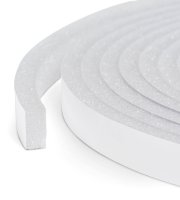 Samolepiaca penová izolácia na okno a dvere - 5 m - biela 10 mm