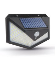 Solárny reflektor s pohybovým senzorom - nástenný - 136 LED