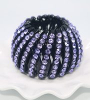 Spona do vlasov, fialová ozdoba do vlasov