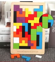 Drevené puzzle, Drevený Tetris