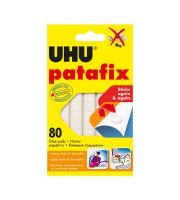 Patafix biela lepiaca guma - 80 ks / balenie