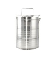 Nerezová nádoba na jedlo, 3-dielna