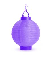 LED lampión - 1 LED -  fialová - 2 x AAA