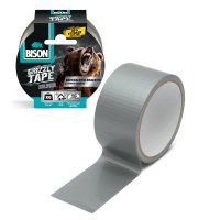 Grizzly super silná posilnená lepiaca páska - sivá - 10 m
