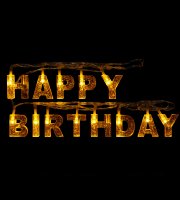 Narodeninová LED sveteľná reťaz -  