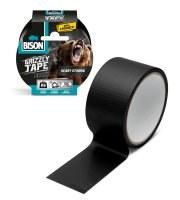 Grizzly super silná posilnená lepiaca páska - čierna - 10 m