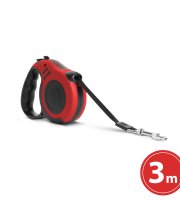 Automatické vodítko - 3 m - červené