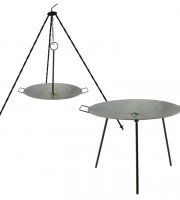 Grilovací kotúč dvojfunkčný, železný 50 cm