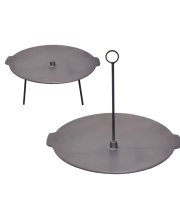 Grilovacia panvica dvojfunkčná 44 cm, liatina