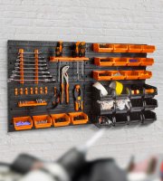 Nástenný organizér, držiak náradia - 4 ks tabúľ, 47 x 27 cm