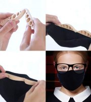 Silikónový držiak masky pre ľudí s okuliarmi