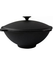 Liatinový hrniec + pokrievka so 4 ušami 51 cm