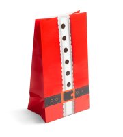 Vianočná darčeková taška - 23 x 12,7 cm - 4 ks / balenie