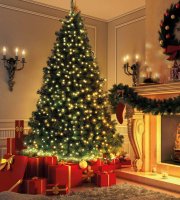 Sveteľná reťaz - 50 ks LED - teplá biela - sieťové - 5 m - 8 programov