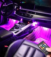 LED osvetlenie interiéru auta so 4 LED