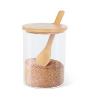 Nádoba na cukor/korenie s lyžičkou - 8 x 11 cm