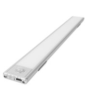 LED osvetlenie s pohybovým senzorom - s akumulátorom, magnetom - 2 W - 40  cm