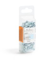 Samorezná skrutka s plochou hlavou - 4,2 x 19 mm - 60 ks / balenie