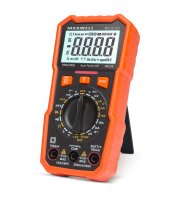 Digitálny multimeter - s testrom batérií, meraním teploty + funkciou pracovného svetla