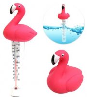 Plameňová tvarovaná teplomera do bazéna