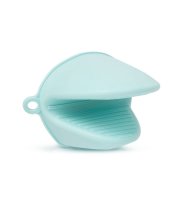 Silikónová držiak na nádobie, držiak na plech, 8 cm Modrá