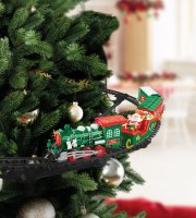 Železnica na vianočný strom - so zvukom a svetlom - na batérie