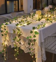 LED dekorácia - 20 LED - 2 m - teplá biela