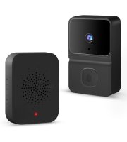 Sada smart videovrátnika - Wi-Fi,s akumulátorom - HD - čierna